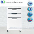 Good quality steel multiple office movable drawer cabinet